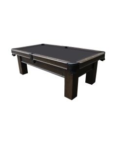 PLANK & HIDE ELIAS 8' POOL TABLE - SHADOW GREY