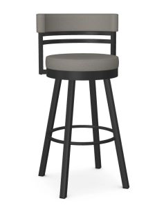 RONNY 30" BARSTOOL - BLACK CORAL / CLOUD