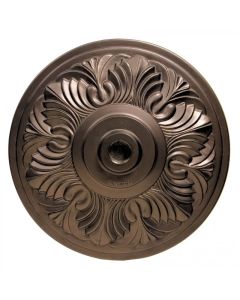 TREASURE GARDEN - 50 LB. ART DECO UMBRELLA BASE - BRONZE