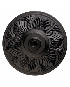 TREASURE GARDEN - 50 LB. ART DECO UMBRELLA BASE - BLACK