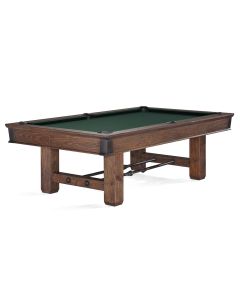 BRUNSWICK CANTON 8' POOL TABLE - BLACK FOREST