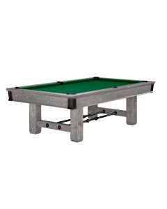 BRUNSWICK CANTON 8' POOL TABLE - RUSTIC GREY