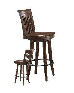 GETTYSBURG 30" BARSTOOL - HEAVILY DISTRESSED OAK