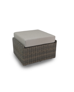 SOL CASUAL NAPA OTTOMAN IN SPECTRUM DOVE / ANTIQUE GRAY
