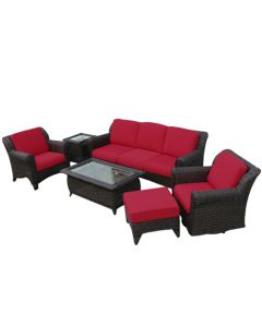 SOL CASUAL SIDNEY COLLECTION - 6 PIECE LOUNGE SET