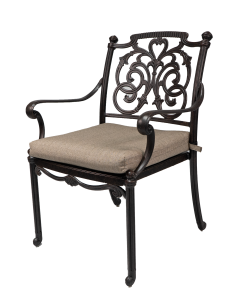 HANAMINT ST AUGUSTINE DINING CHAIR WITH CUSHION