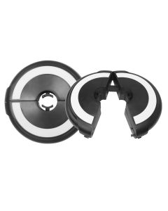 TREASURE GARDEN - HALO UMBRELLA LIGHT - BLACK