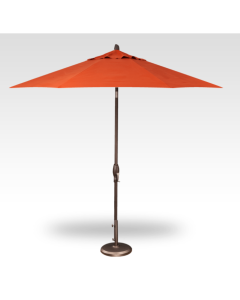 TREASURE GARDEN 9' AUTO TILT UMBRELLA - SUNSET/BRONZE