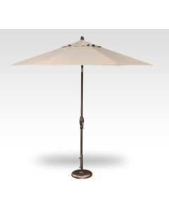 TREASURE GARDEN 9' AUTO TILT UMBRELLA - CHAMPAGNE/BRONZE