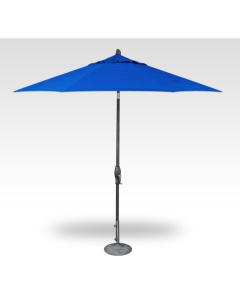 TREASURE GARDEN 9' AUTO TILT UMBRELLA - COBALT/ANTHRACITE