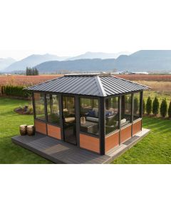 KELOWNA 11X11 FULLY ENCLOSED GAZEBO