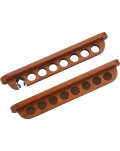 WALL CUE RACK WITH CLIP - JAVA