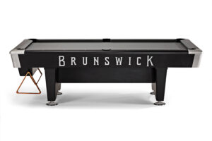 brunswick black wolf pool table