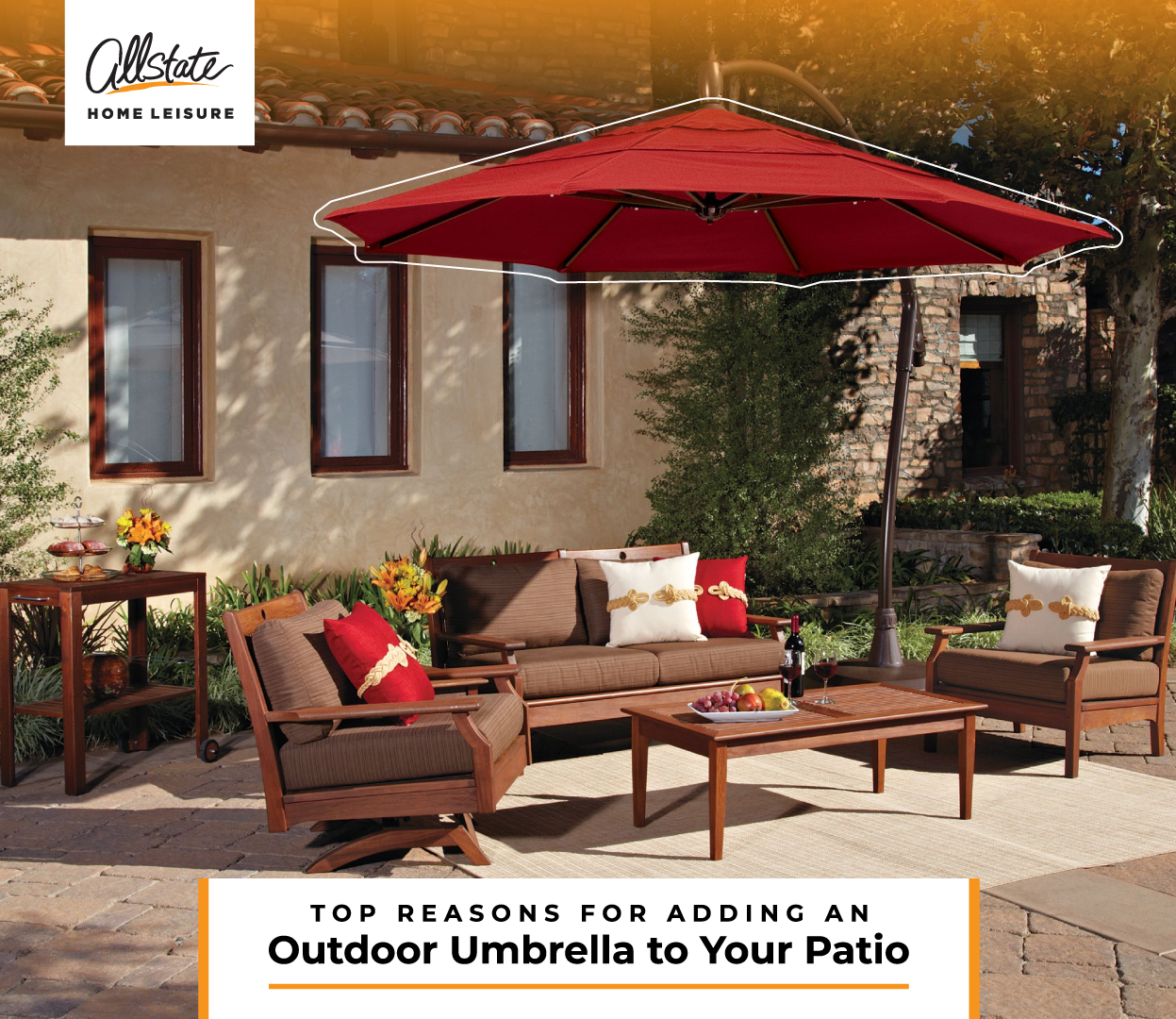 Umbrella Patio Furniture CoverWaterproof Outdoor ProtectionCantilever 